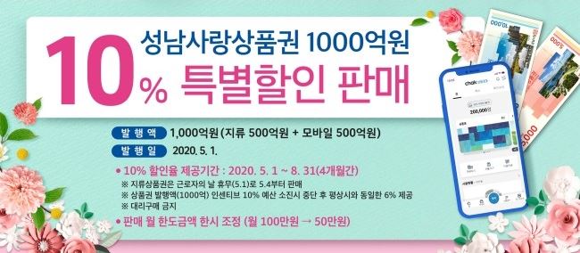 <공지>분당점 성남사랑상품권 가맹점